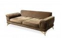 Elegance Brown Sofa Set