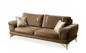 Elegance Brown Sofa Set